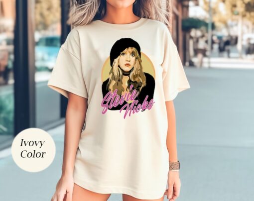 Retro Stevie Nicks Shirt, Stevie Nicks Fan T-shirt, Stevie Nicks Gift