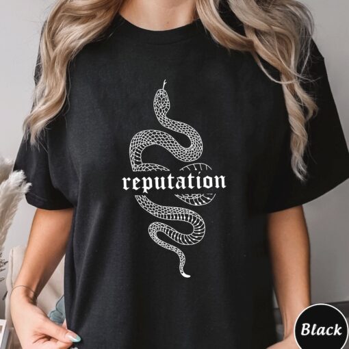 Reputation Snake Shirt, Trending Unisex Tee Shir, Music Lover Tee