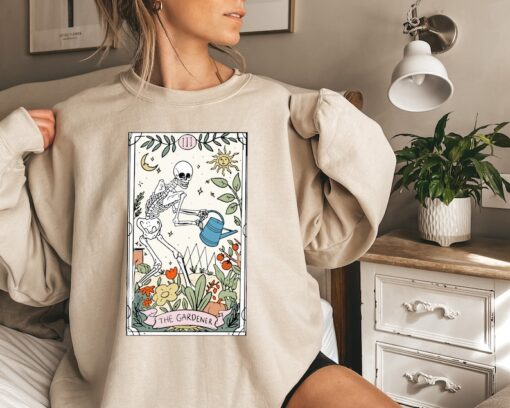 The Gardener Tarot T-Shirt, Gardening Shirt, Tarot Card Shirt