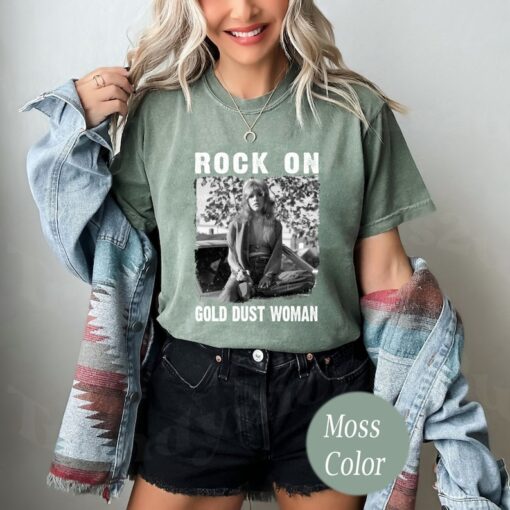 Rock On Gold Dust Woman Stevie Nicks Gifts For Men Women Girls Comfort