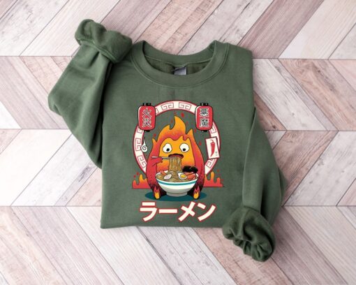 Vintage Studio Ghibli Calcifer Y2K Top