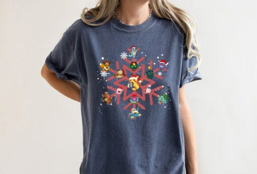 Comfort Colors® PKM Christmas Snowflake Shirt