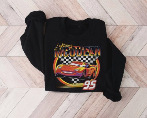 Retro Lightning McQueen 95 Disneyland Sweatshirt