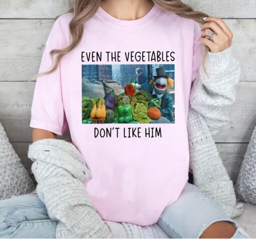 Disney The Muppets Wocka Wocka Even The Vegetables Don't Like Him Shir