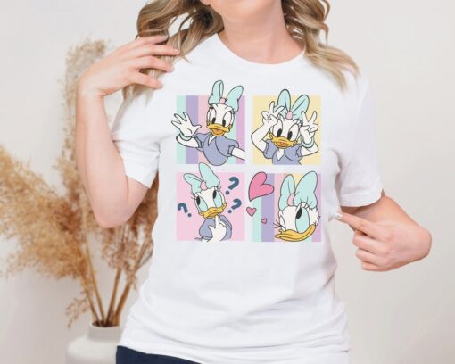 Disney Daisy Duck Love Shirt, Disney Girl Trip Shirt