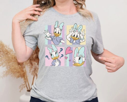 Disney Daisy Duck Love Shirt, Disney Girl Trip Shirt