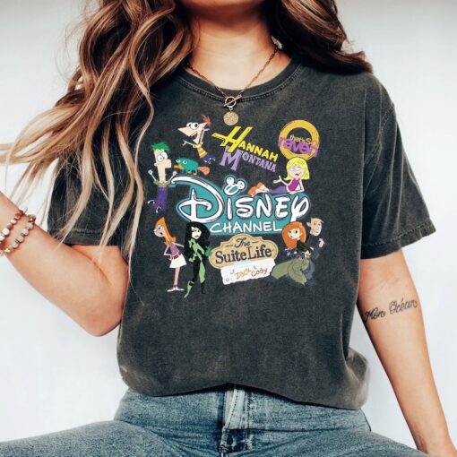 Retro 90S Cute Emotions Of Lizzie Mcguire Disney Channel Shirt