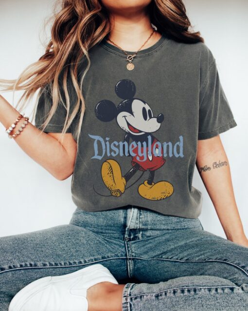 Magical Land Mickey Comfort Colors Shirt | Retro Mickey Mouse Shirt