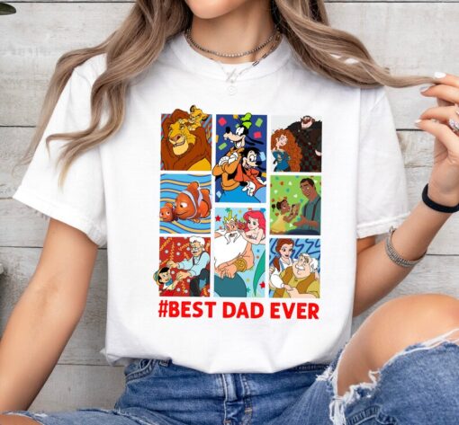 Disney Best Dad Ever T-Shirt, Disney Dad Shirt, Matching Father Shirts