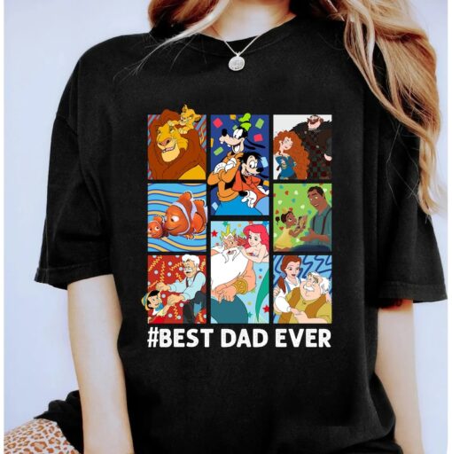 Disney Best Dad Ever T-Shirt, Disney Dad Shirt, Matching Father Shirts