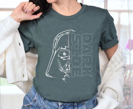 Star Wars Darth Vader Dark Side Split Shirt