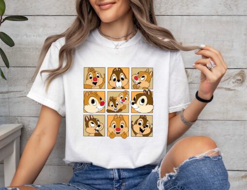 Retro 90s Disney Chip N Dale Double Trouble Shirt