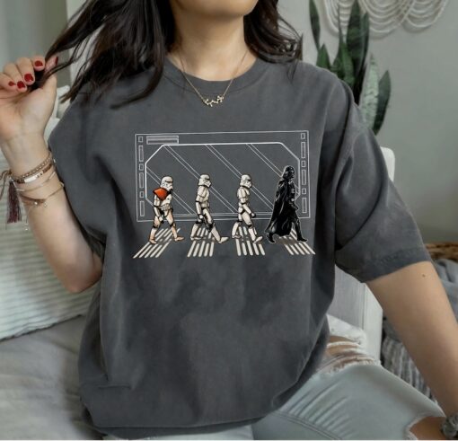 Star Wars Classic Darth Vader & Stormtroopers Abbey Road T-Shirt