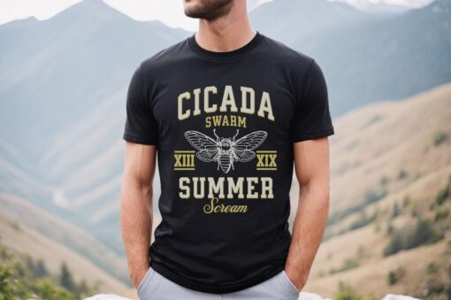 Cicada Shirt, 2024 Year of the Cicadas Graphic Shirt, Insect Lover Tee