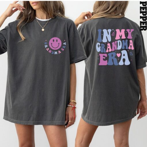 Comfort Colors® In My Grandma Era Shirt, Grandma T-Shirt