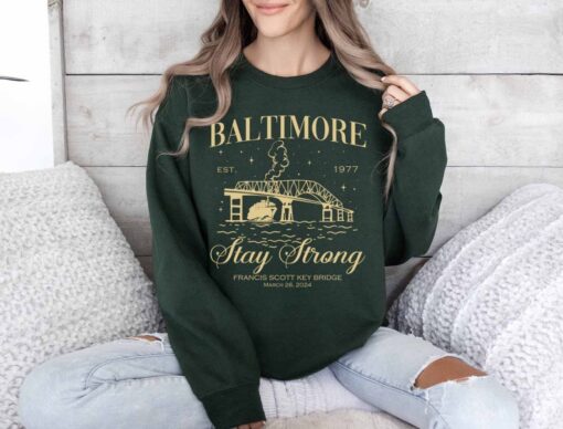 Stay Strong Baltimore Shirt, Pray for Baltimore Tee