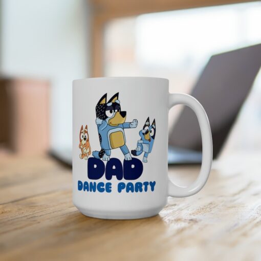 Dad Coffee Mug Gift For Toddler Dad Famous Blue Heeler Dad Coffee Hot