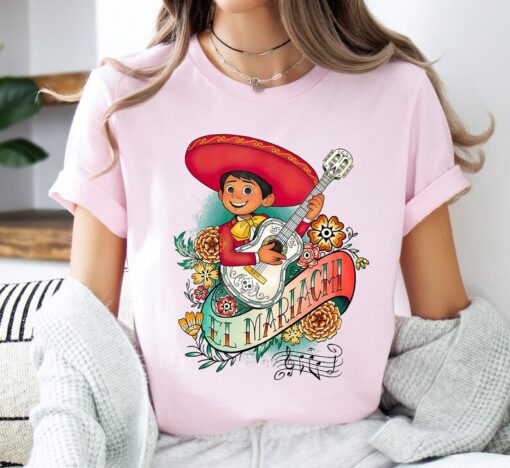 Disney Pixar Coco Miguel El Mariachi Tshirt, Disney Coco Miguel Shirt