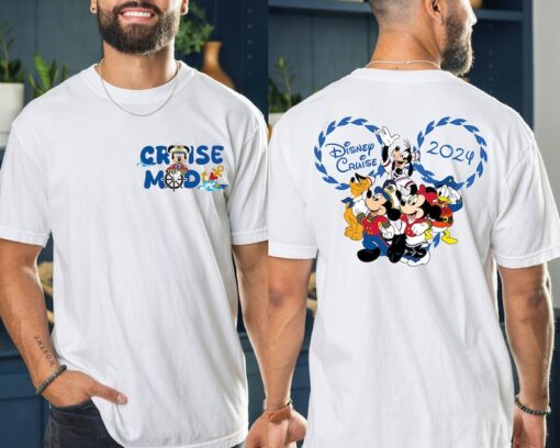 Mickey And Minnie Cruise Mode Shirt, Couples Disney Cruisin' Shirt