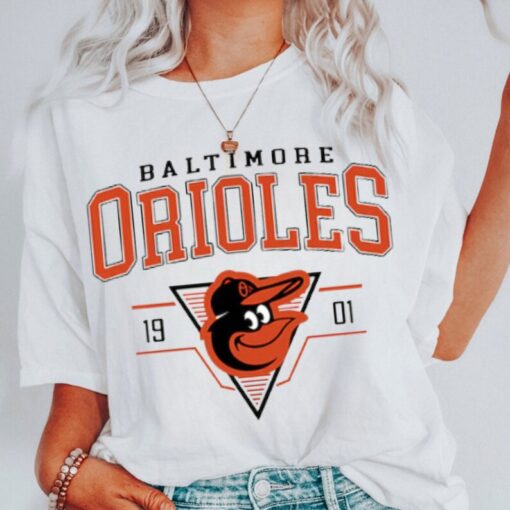 Vintage 90s Baltimore Shirt, Baltimore Baseball Shirt