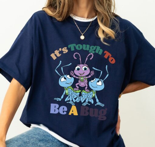 Disney Pixar A Bug's Life Group Shot It's Tough To Be A Bug Shirt