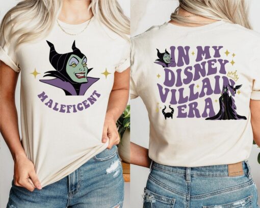 In My Disney Villain Era Shirt, Maleficent T-Shirt, Evil Queen Tee