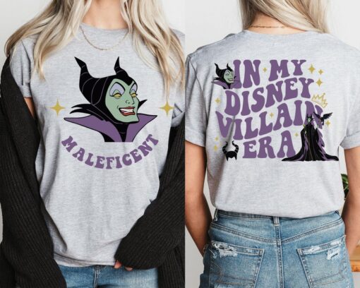 In My Disney Villain Era Shirt, Maleficent T-Shirt, Evil Queen Tee