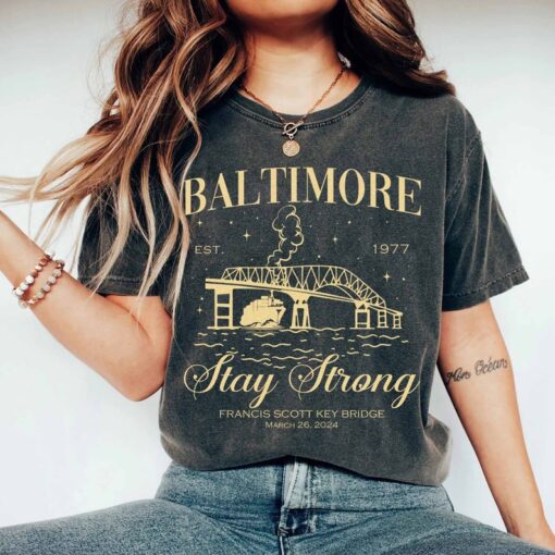 Stay Strong Baltimore Shirt, Pray for Baltimore Tee