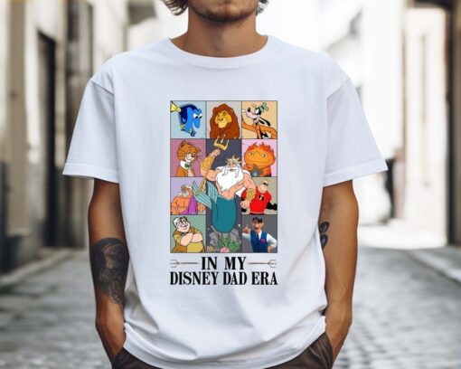 In My Dad Era Shirt, Dad Shirt, Disney Dada Shirt