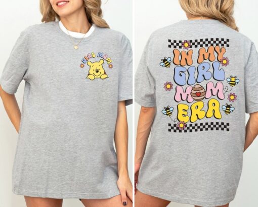 Disney Winnie The Pooh Mom Shirt, In My Girl Mom Era Shirt