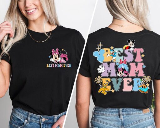 Disney Best Mom Ever Shirt, Disney Minnie Mouse Mom Shirt