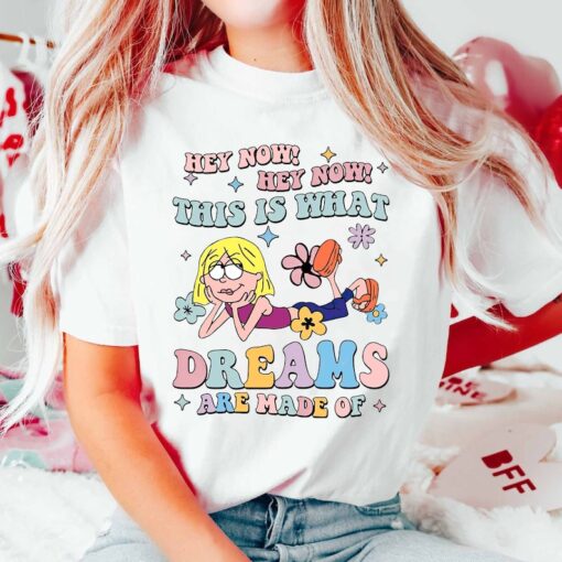 Disnyee Cute Lizzie McGuire This Is What Dreams Are Made Of Retro Shir