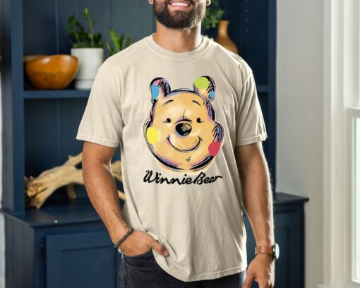 Retro Winnie The Pooh Shirt, Disney Winnie The Pooh Honey Shirt