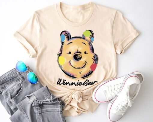 Retro Winnie The Pooh Shirt, Disney Winnie The Pooh Honey Shirt