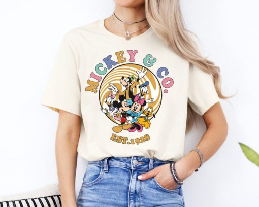 Mickey & Co 1928 Shirt, Mickey and Friends Shirt, Disney Trip Shirt