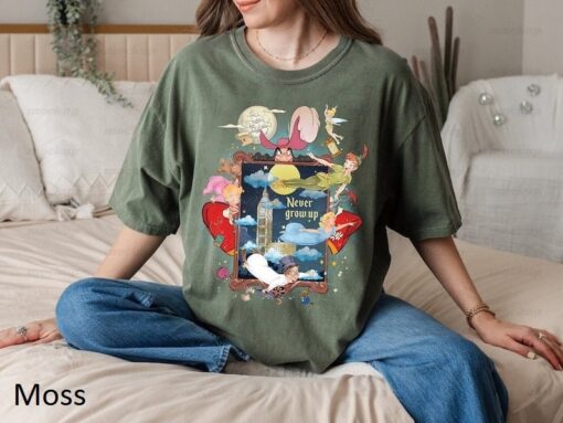 Tinkerbell Comfort Colors Shirt, Tinkerbell 1953 Neverland Shirt