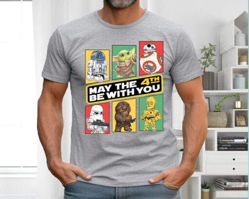 May The Fourth Be With You Shirt, May 4th Star Wars Day