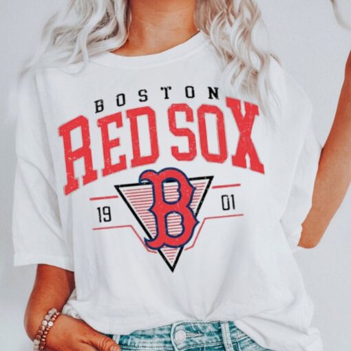 Vintage 90s Boston Shirt, Boston Baseball Shirt