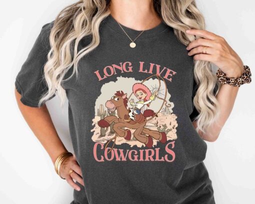 Long Live Cowgirls Shirt, Toy Story Jessie Shirts