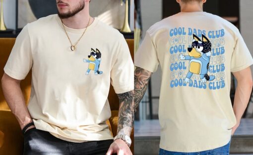 Cool Dad Club Bluey Shirt, Bluey Dad Shirt, Bluey Family Shirt