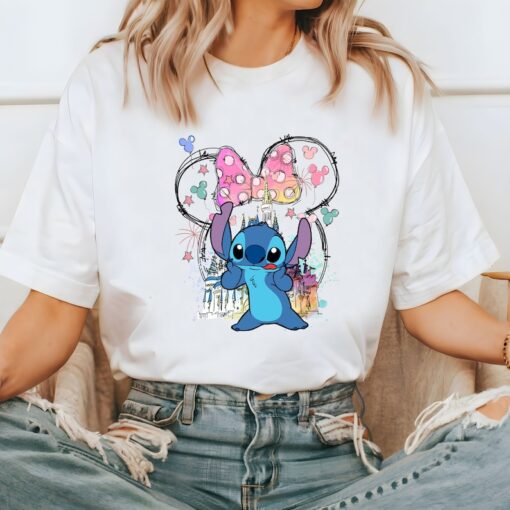 Comfort Colors® Disney Stitch Shirt, Minnie Stitch Shirt