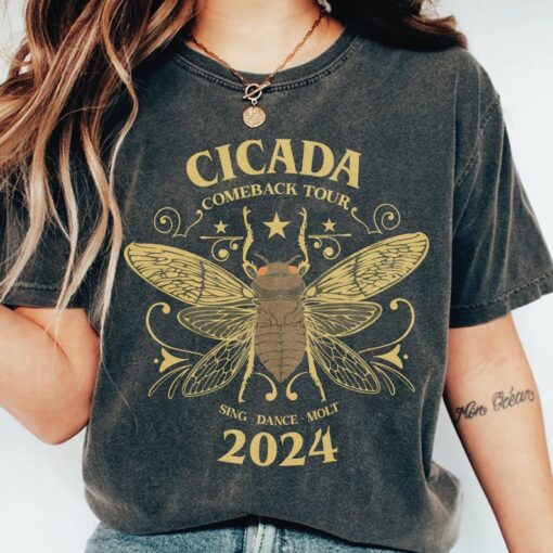 Cicada 2024 Shirt, Cicada Comeback Tour 2024 Shirt, Cicada Summer Tee