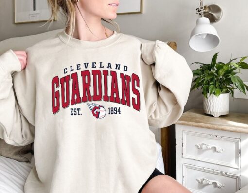 Vintage Cleveland Guardians Shirt, Cleveland Baseball Shirt