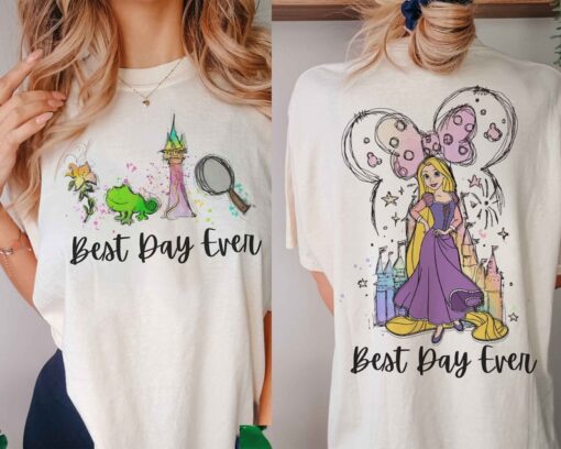 Best Day Ever Disney Rapunzel Tangled Shirt, Rapunzel Shirt