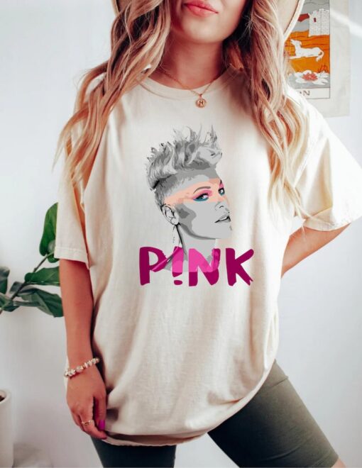 P!nk Summer Carnival Tour, Trustfall Album Shirt, Pink Tour Tee