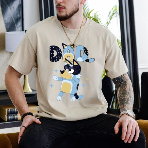 Bluey Dad Shirt, Best Dad Ever Bluey Shirt, Bluey Father's Day Shirt