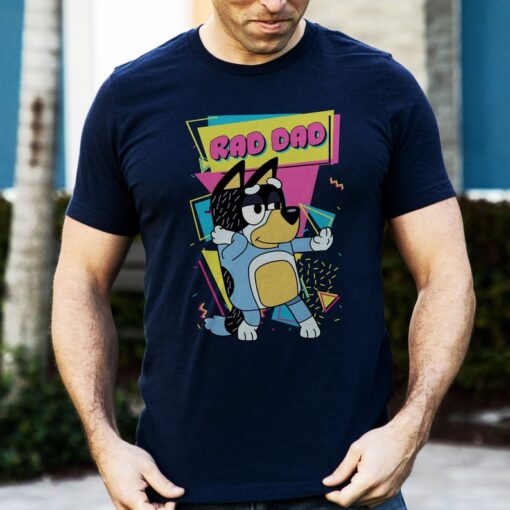 Bluey Rad Dad Shirt, Bluey Dad Shirt, Bluey Family Shirt