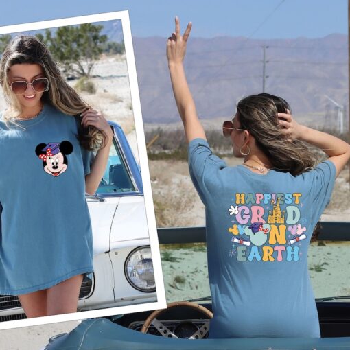 Comfort Colors® Minnie Graduation Shirt, Happiest Grad Shirt