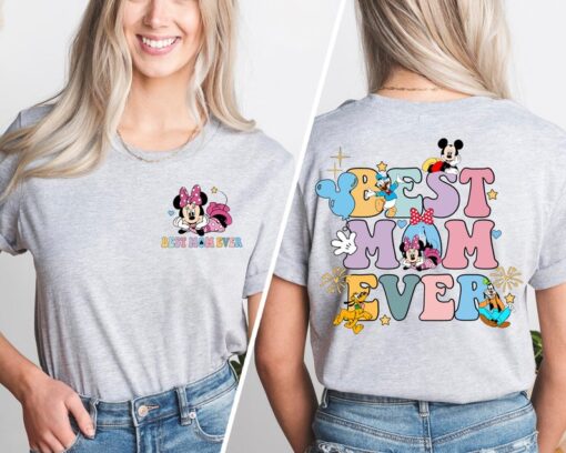 Disney Best Mom Ever Shirt, Disney Minnie Mouse Mom Shirt