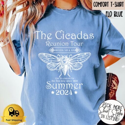 Cicada Shirt 2024 Cicada Emergence Unisex Jersey Short Sleeve Tee